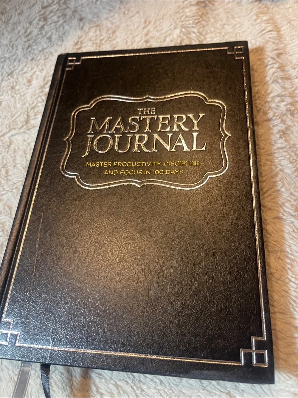 The Mastery Journal - Black